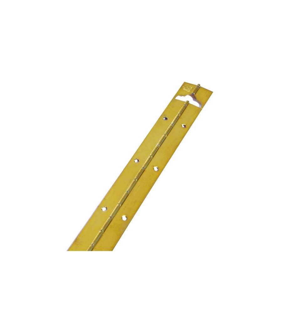 Cerniera a metraggio in ferro ottonato 800x32mm