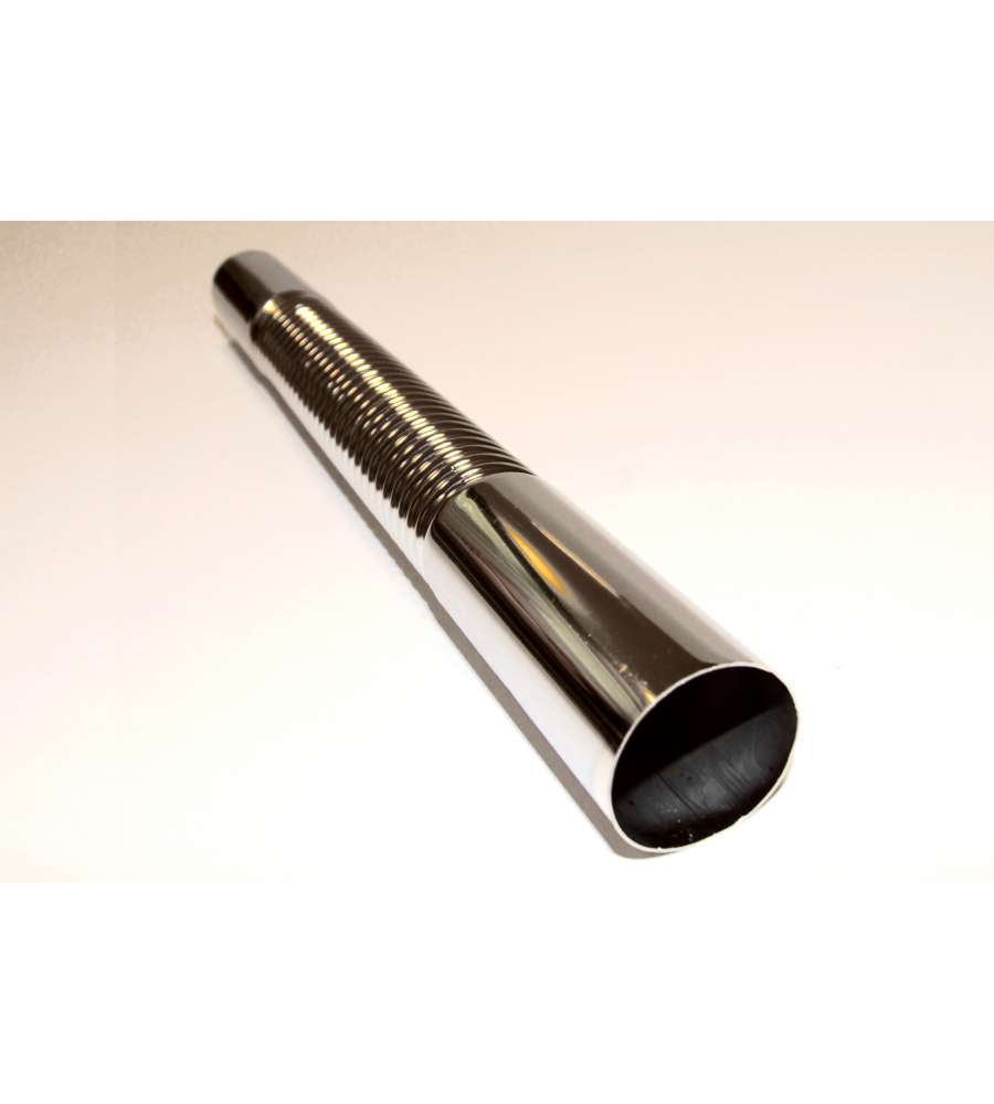 Canotto pieghevole in ottone cromato Diam. 32 mm. x L. 30 cm.