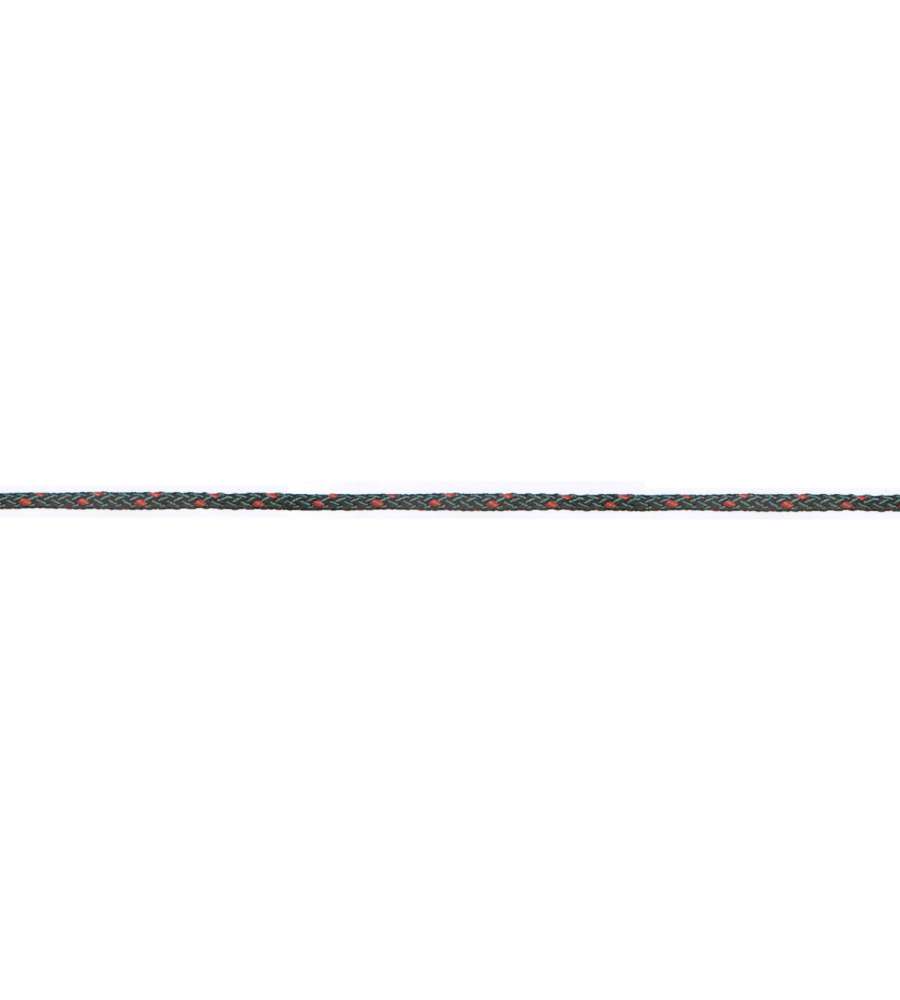 Corda in polipropilene  6 mm. verde-rosso