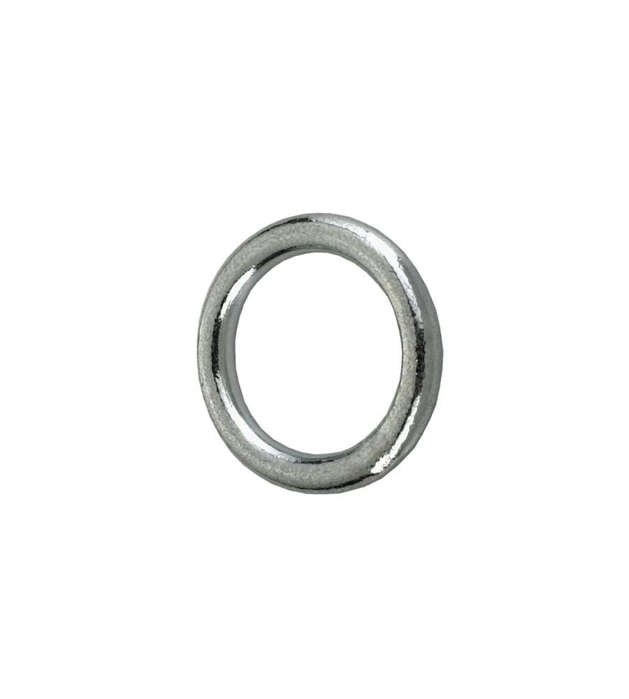 Anello tondo saldato  3 x 20 mm. in acciaio zincato - 12 pz.