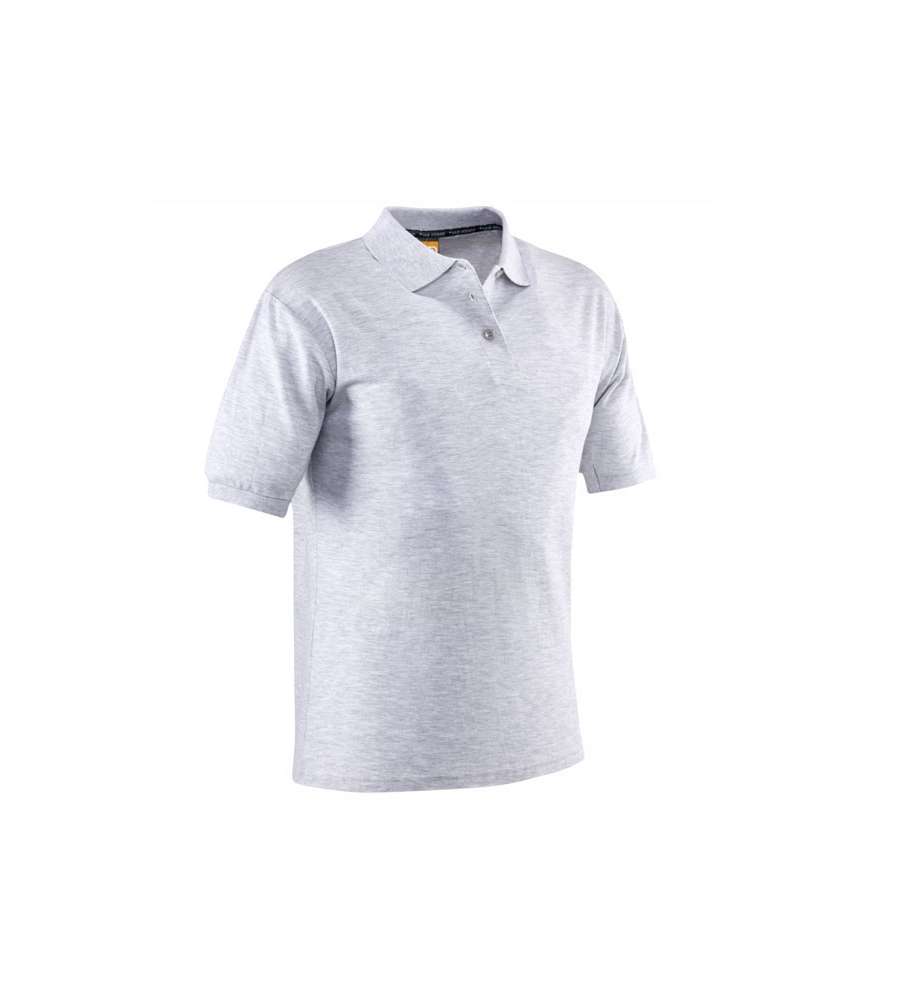 Polo Eco Grigio Chiaro Manica Corta S    Green Bay