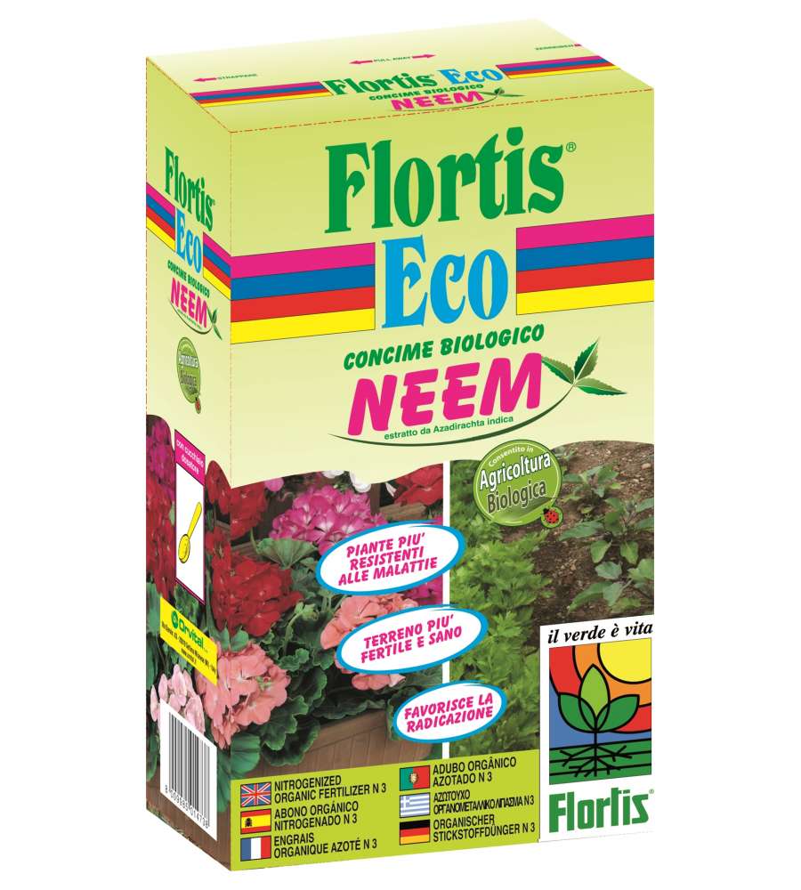 Neem Po Concime organico 800 g