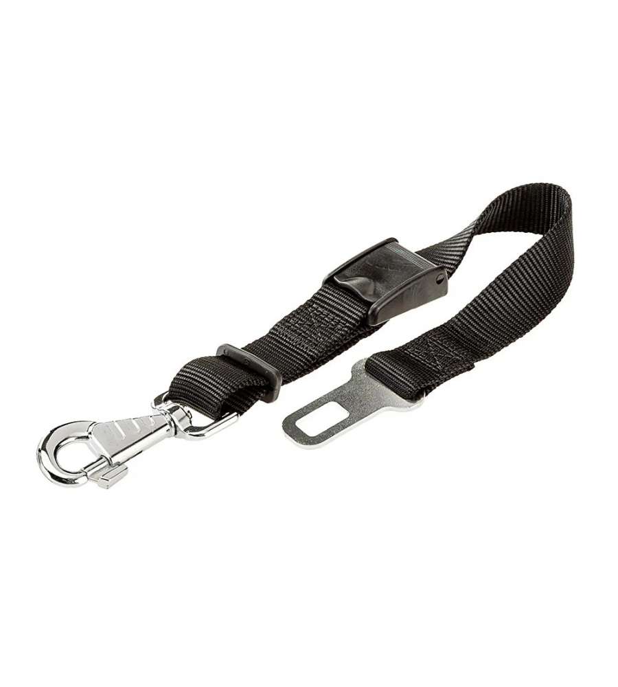 Cintura di sicurezza regolabile per cani di piccola e media taglia Nero