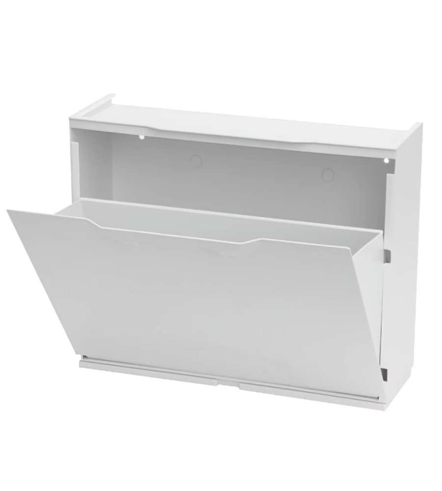 Art Plast Scarpiera Bianca in Polipropilene - 51x17.3x41 cm