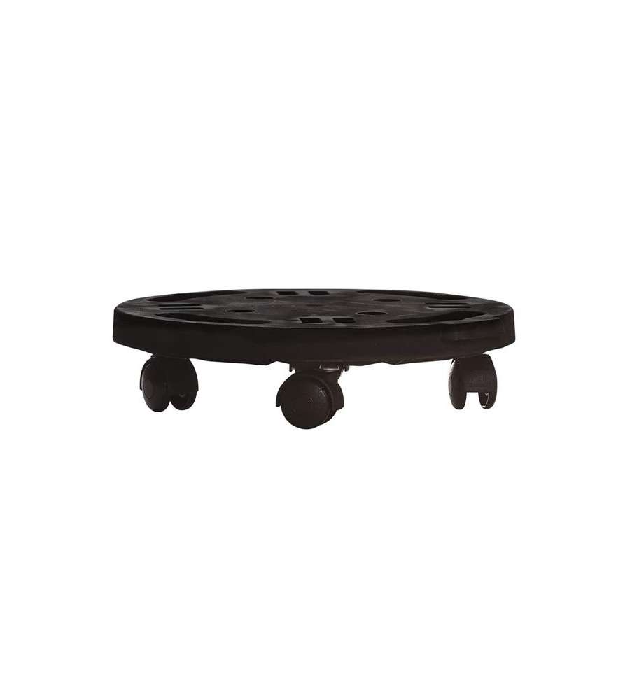 Carrello Pianale 4 Ruote Tondo 30 cm Dolly Art Plast