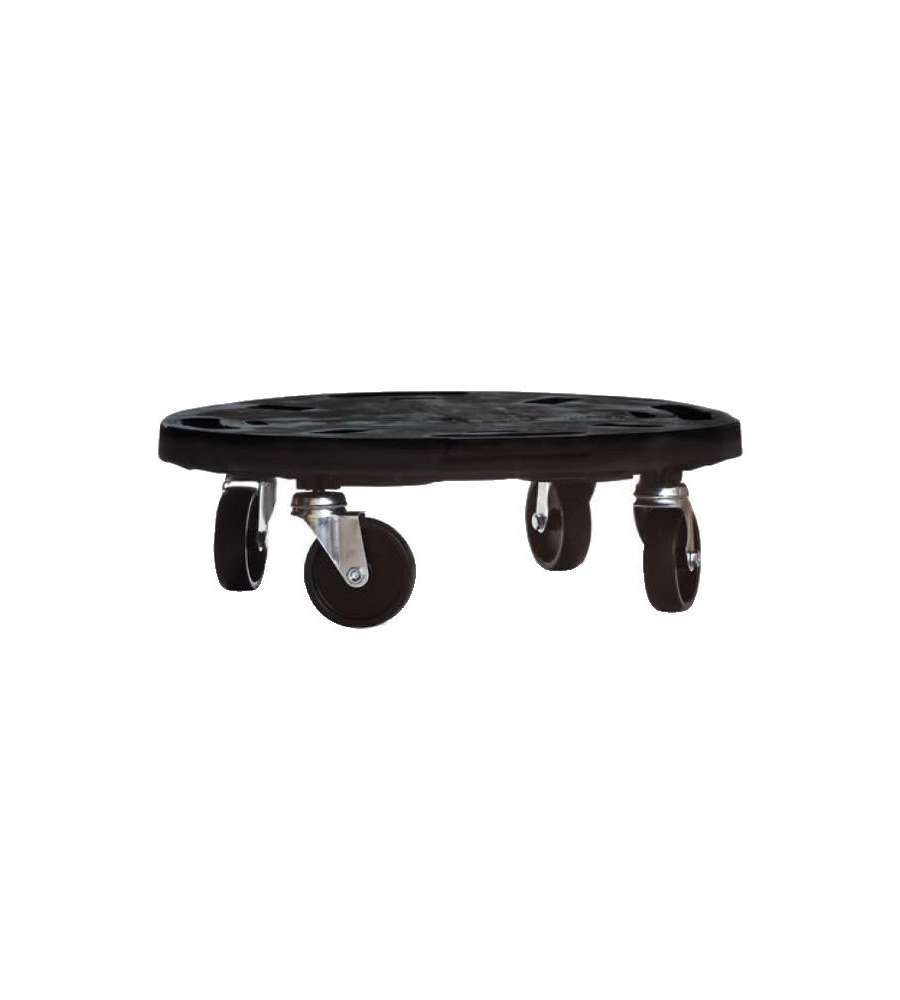Carrello Pianale 4 Ruote Tondo 40 cm Dolly Art Plast