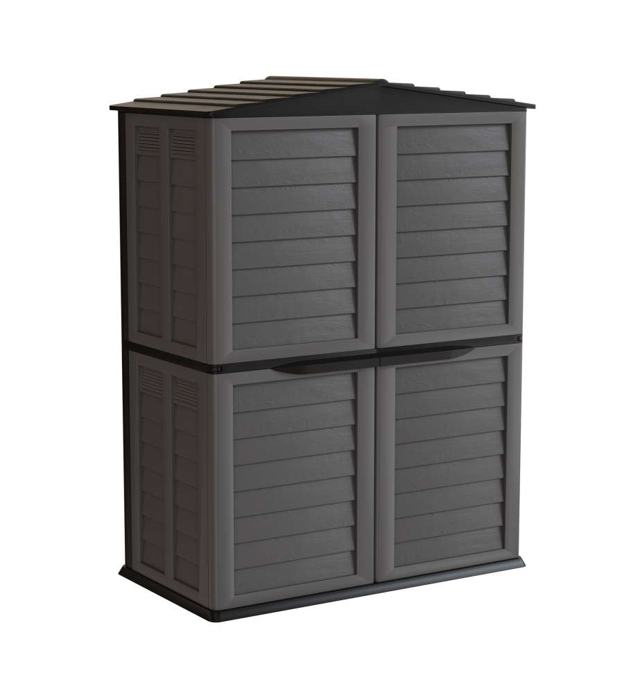 Art Plast Casetta Shed per Ricovero attrezzi - Antracite - 151x83x198 cm