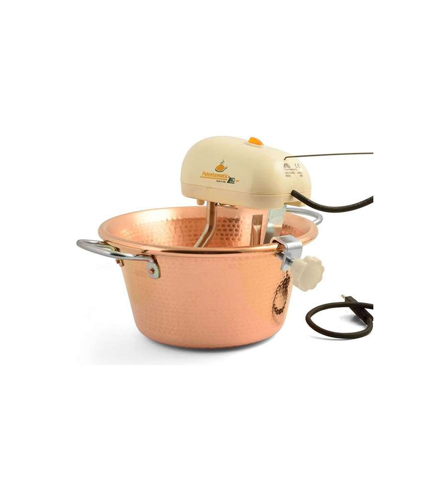 Polentina in Rame per Induzione - 2 Manici Inox - 30 cm