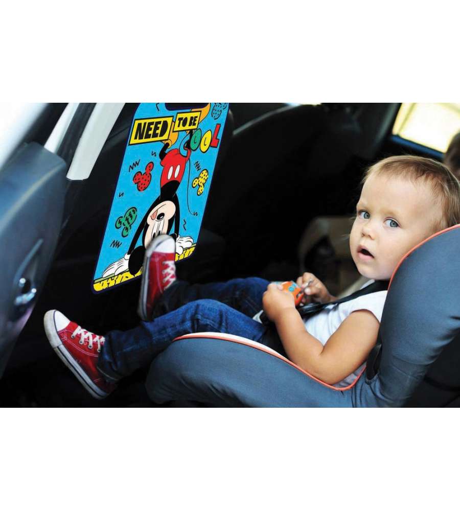 Proteggisedile auto Mickey Mouse azzurro Topolino bambini