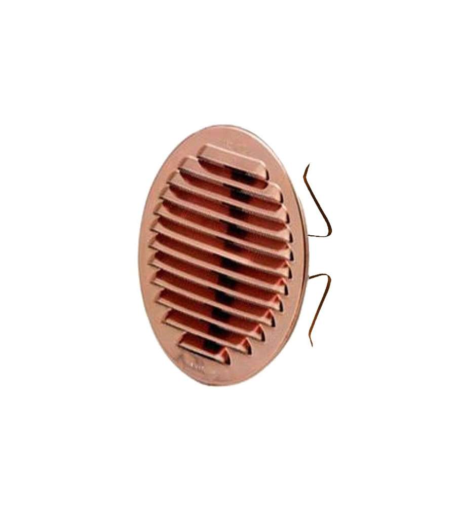 Griglia Areazione in Alluminio Ramato - Tonda 150 mm
