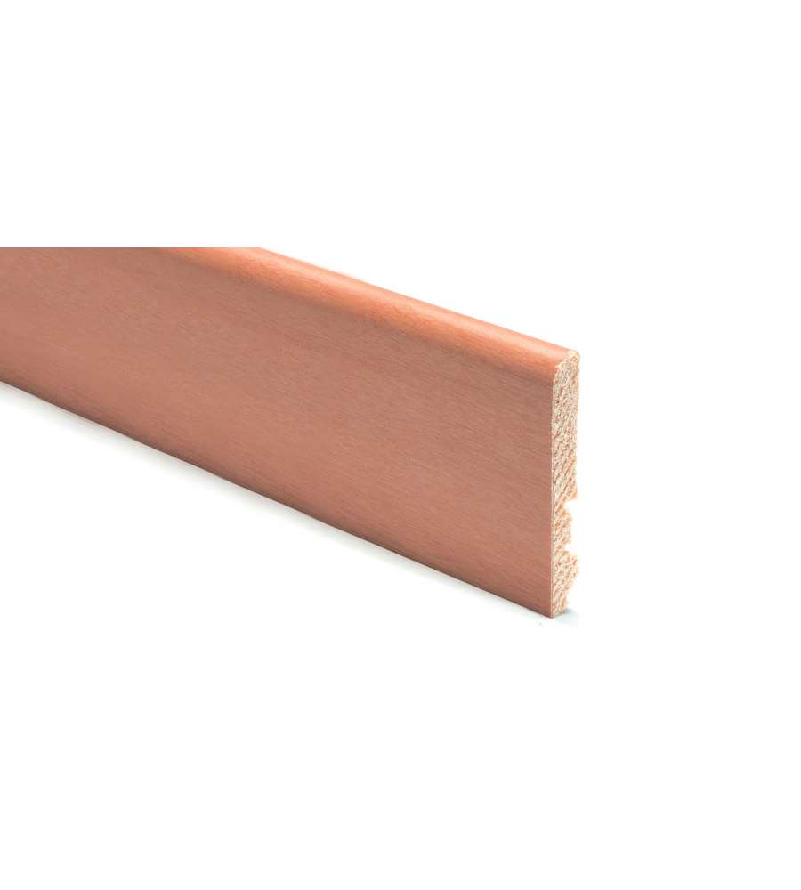 Battiscopa impiallacciato rovere.