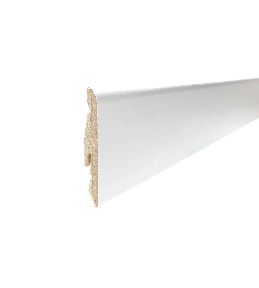 Battiscopa MDF Bianco - 2400mm
