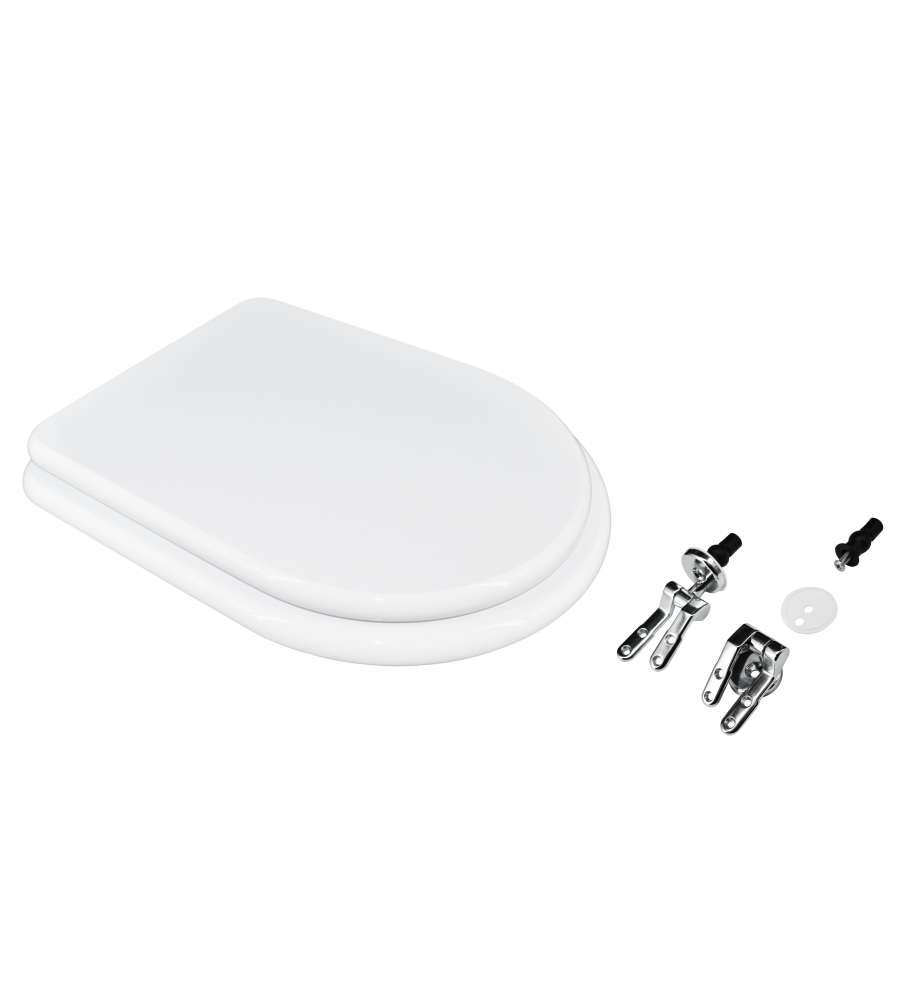 Seba Italia Sedile WC Clodia - Bianco Lucido - 34.3 cm