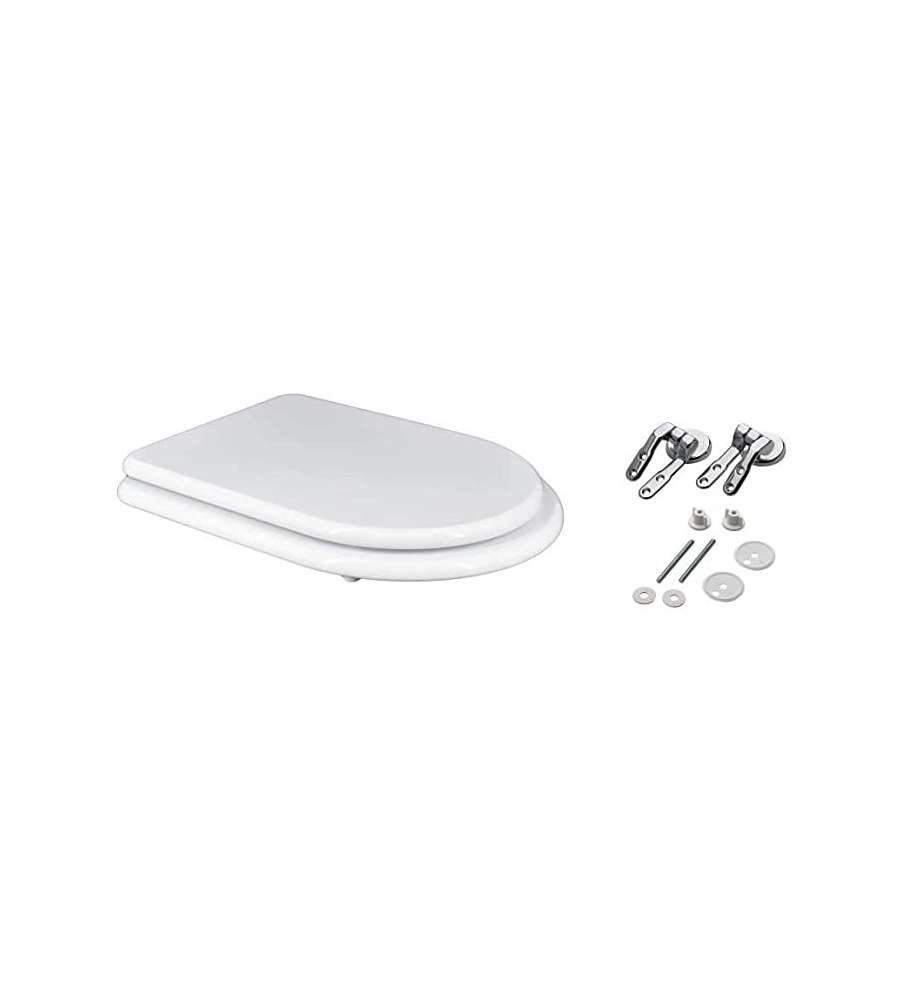 Sedile MDF per WC E239 Bianco Lucido