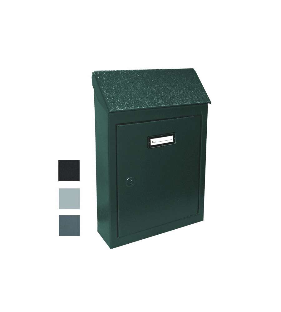 Cassetta Portalettere Lamiera N 3 Verde