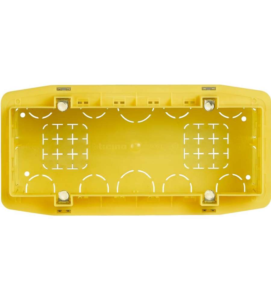 Scatola da incasso per 6/7 moduli serie civili 183,5 x 90 x 53,5 mm