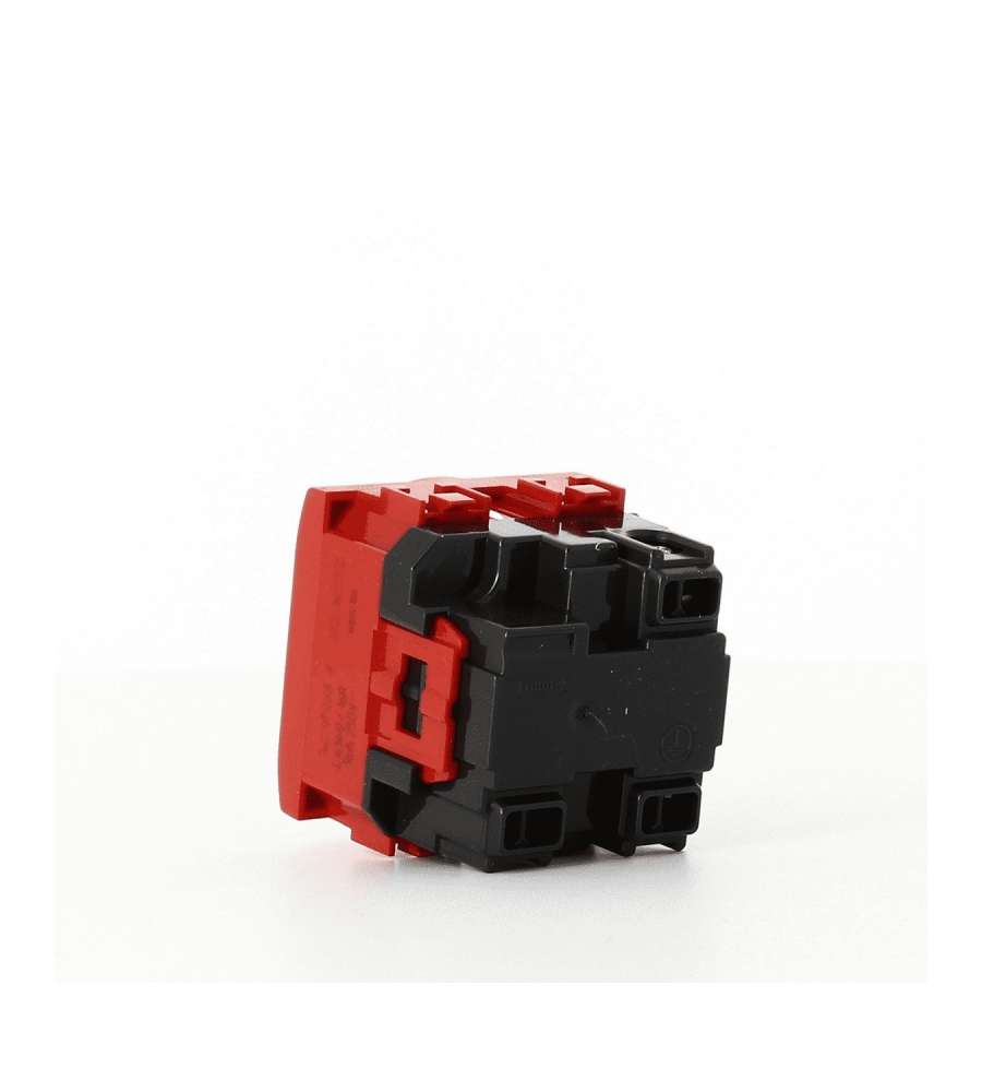 Presa di corrente Schuko bipasso Livinglight 2P+T 16A Rossa