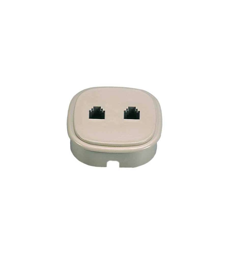 Presa Telefono Plug 2X6/4 22380 Fme