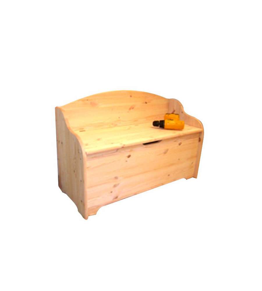 Cassapanca Legno C/Schienale   Cm 100X41 H 67 Xtra