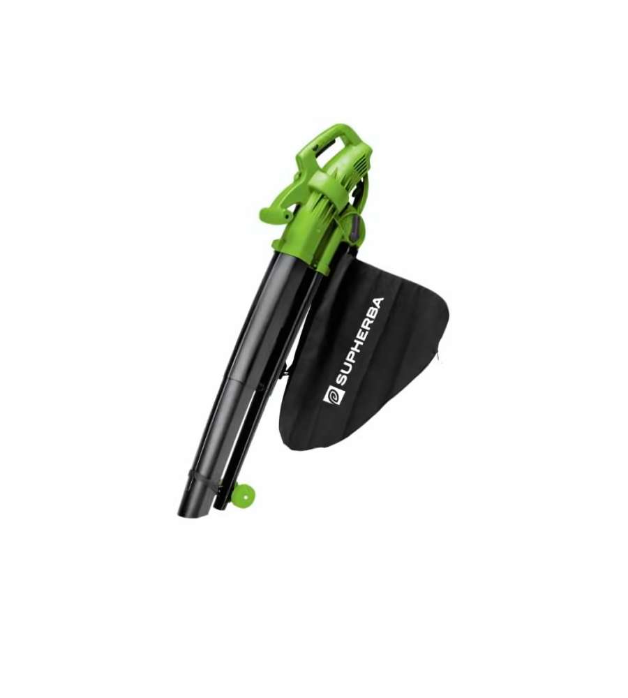 Supherba Soffiatore Aspiratore Trituratore - 2800W - 35L