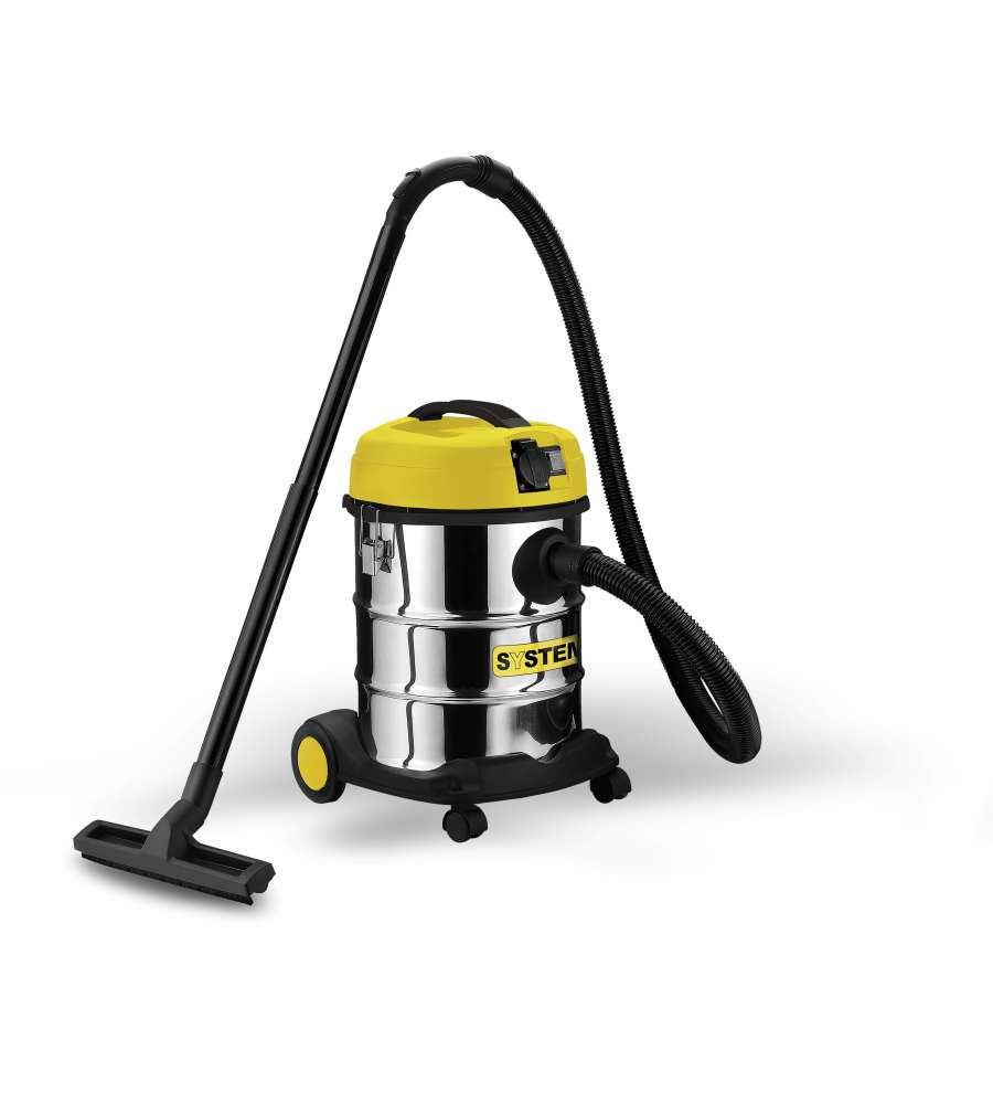 Aspirapolvere E Liquidi Inox 30Lt 1200W - Sistem+