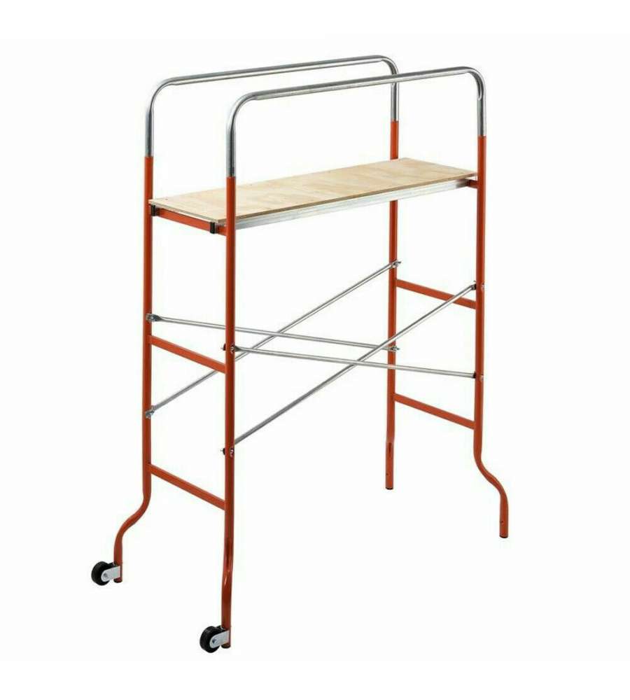 Gierre Trabattello in Acciaio - 144x62x138 cm - Portata 100 kg