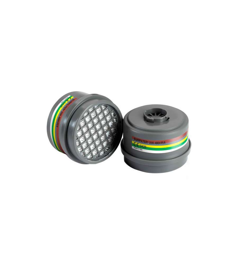 Filtro Gas+Polveri A1B1E1K1P3 R Cf Pz 6 2595 Milla