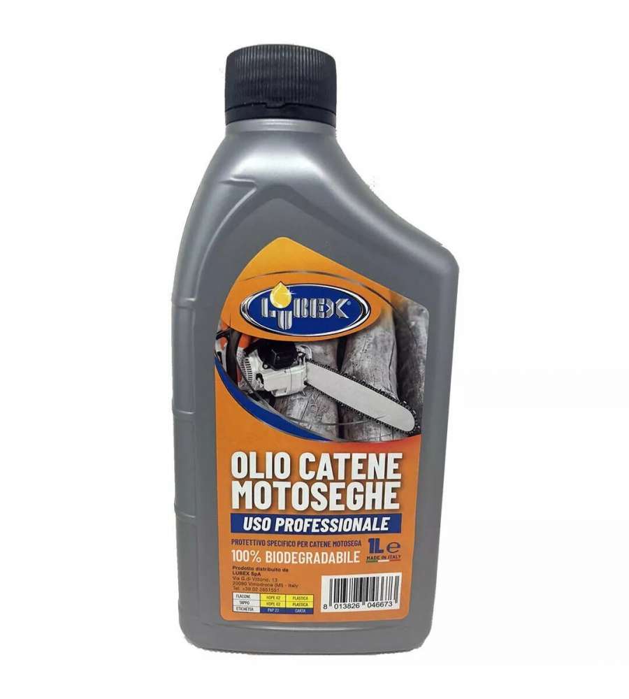 Lubex Lubrificante Catene Motoseghe Ecologico - 1L