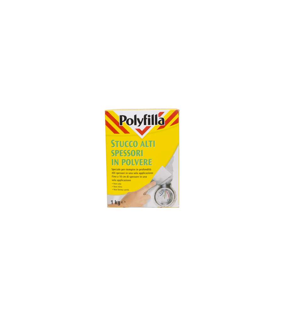 Stucco per alti spessori Polyfilla 1 kg