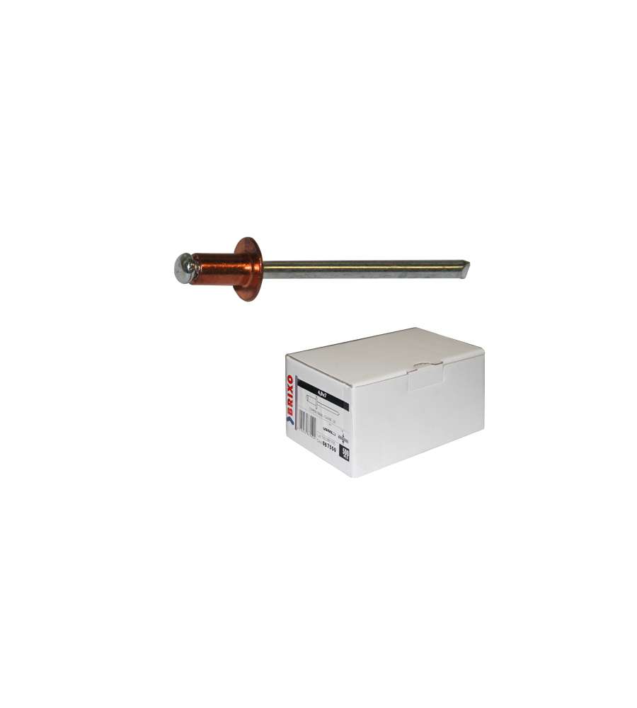 Rivetti Brixo Rame 4,0X16 Cf.500 Pz