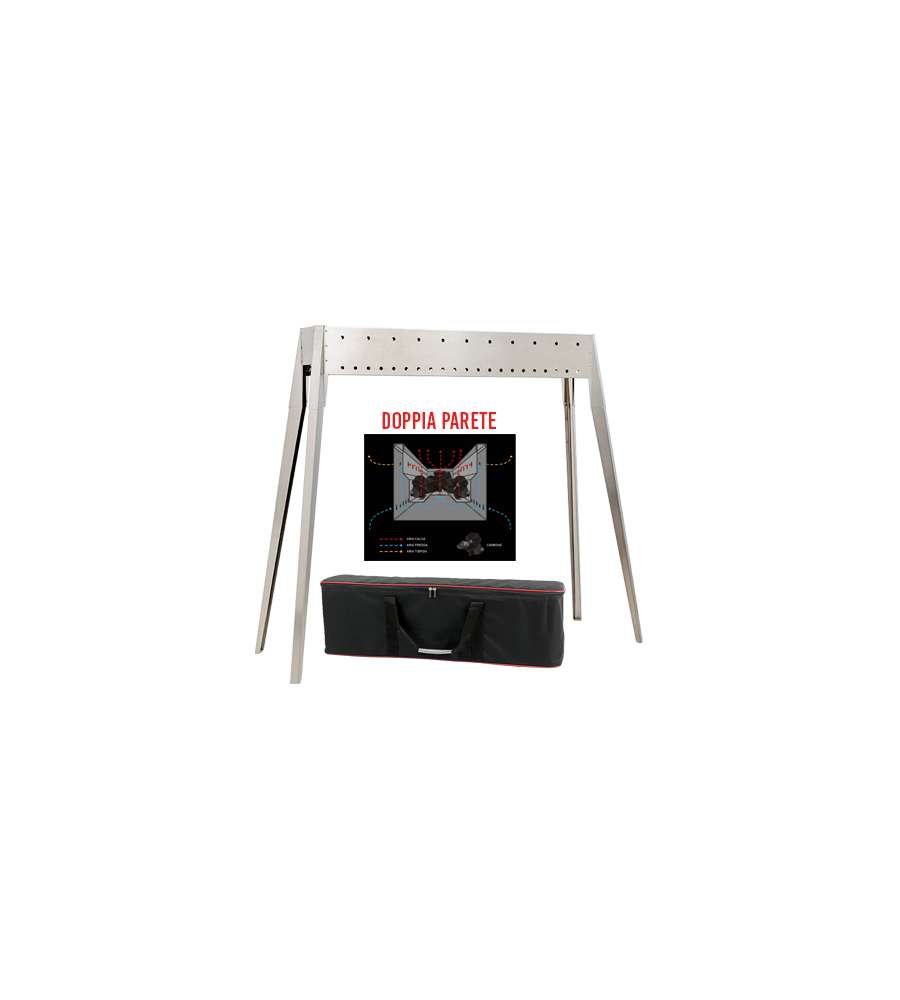 Spiedo Grill Inox El Gaucho Miami 120