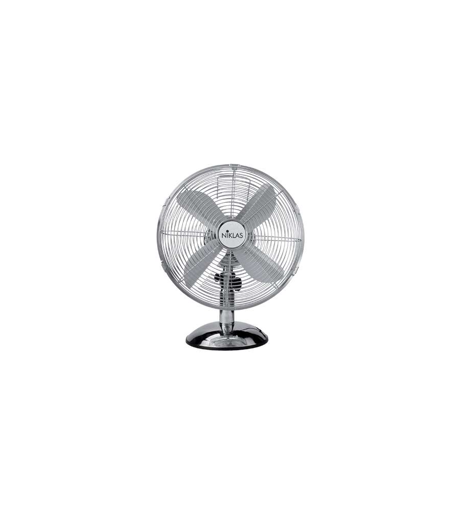 Ventilatore Niklas Newage Crhome Tavolo