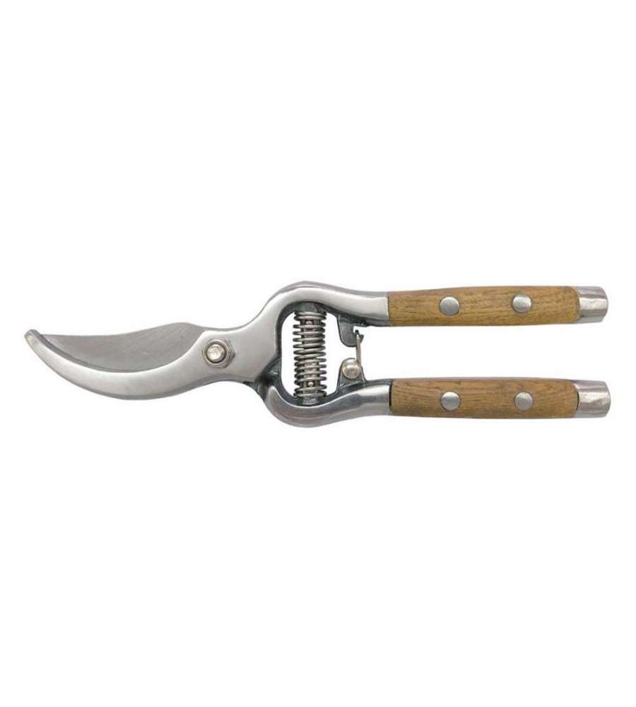 Forbice per potare con manico in legno