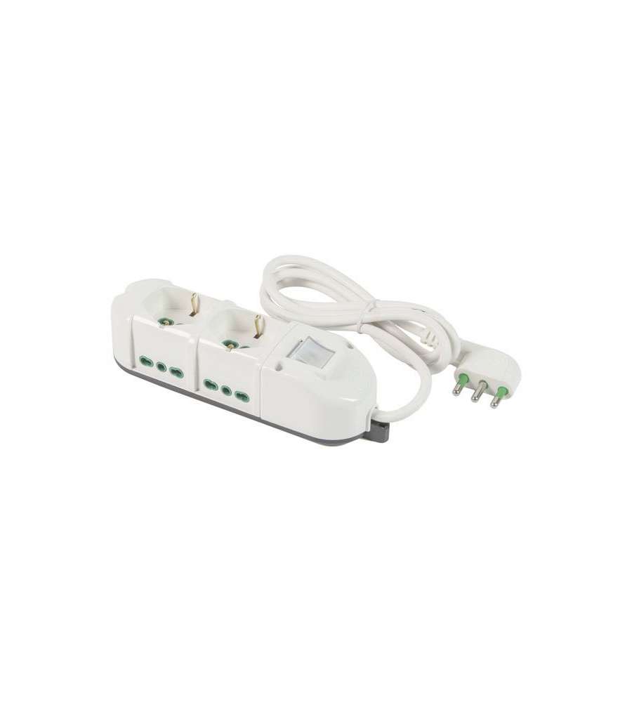 Multipresa 4X2Pt 2Xsk Lat Int Retail 491124 Fme