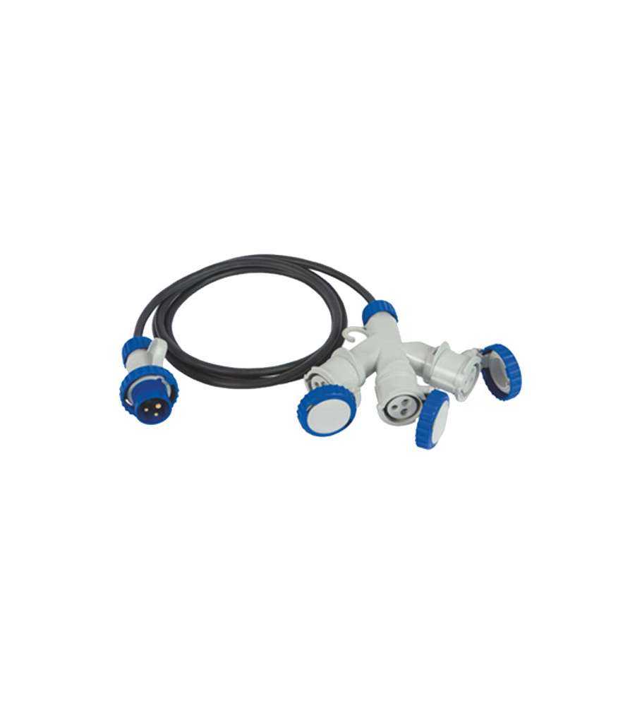 Adattatore Sp Cee 2Pt  Pr Cee 3X2Pt+Cavo 73121 Fme