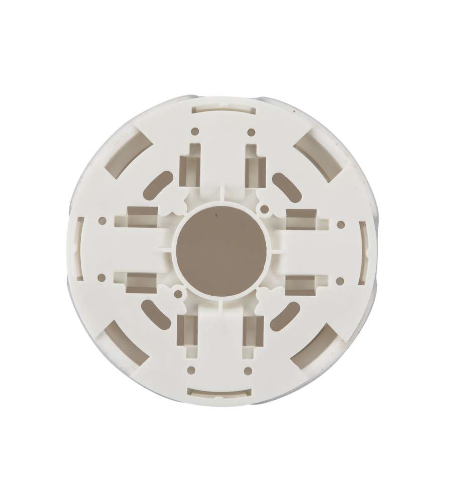 Scatola di derivazione in ceramica diam 80mm Bianco