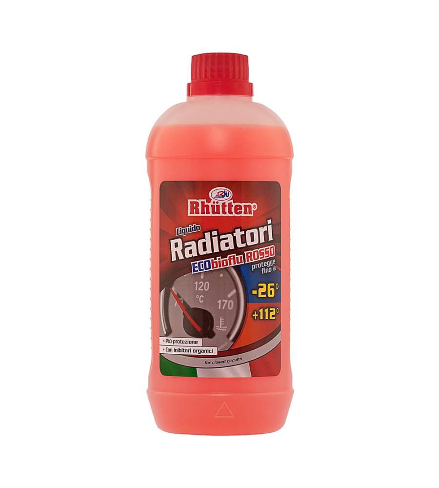 Liquido Radiatore Rosso -26°C 1 l