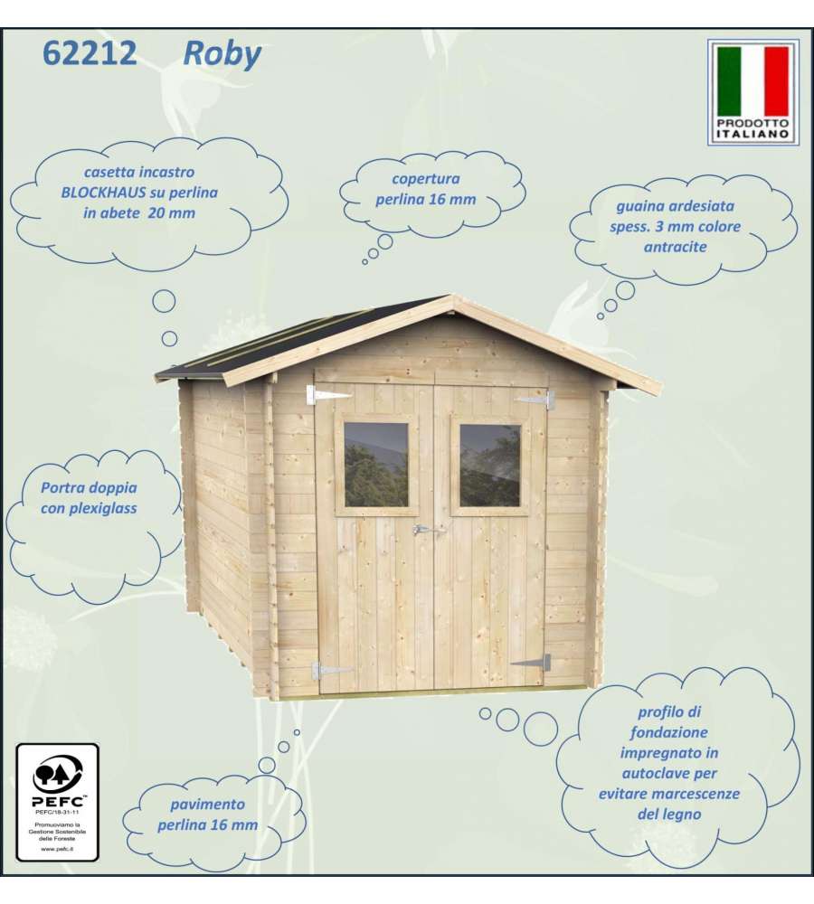 Casetta Bh19 Roby 198X198 Cm Pdf Pefc