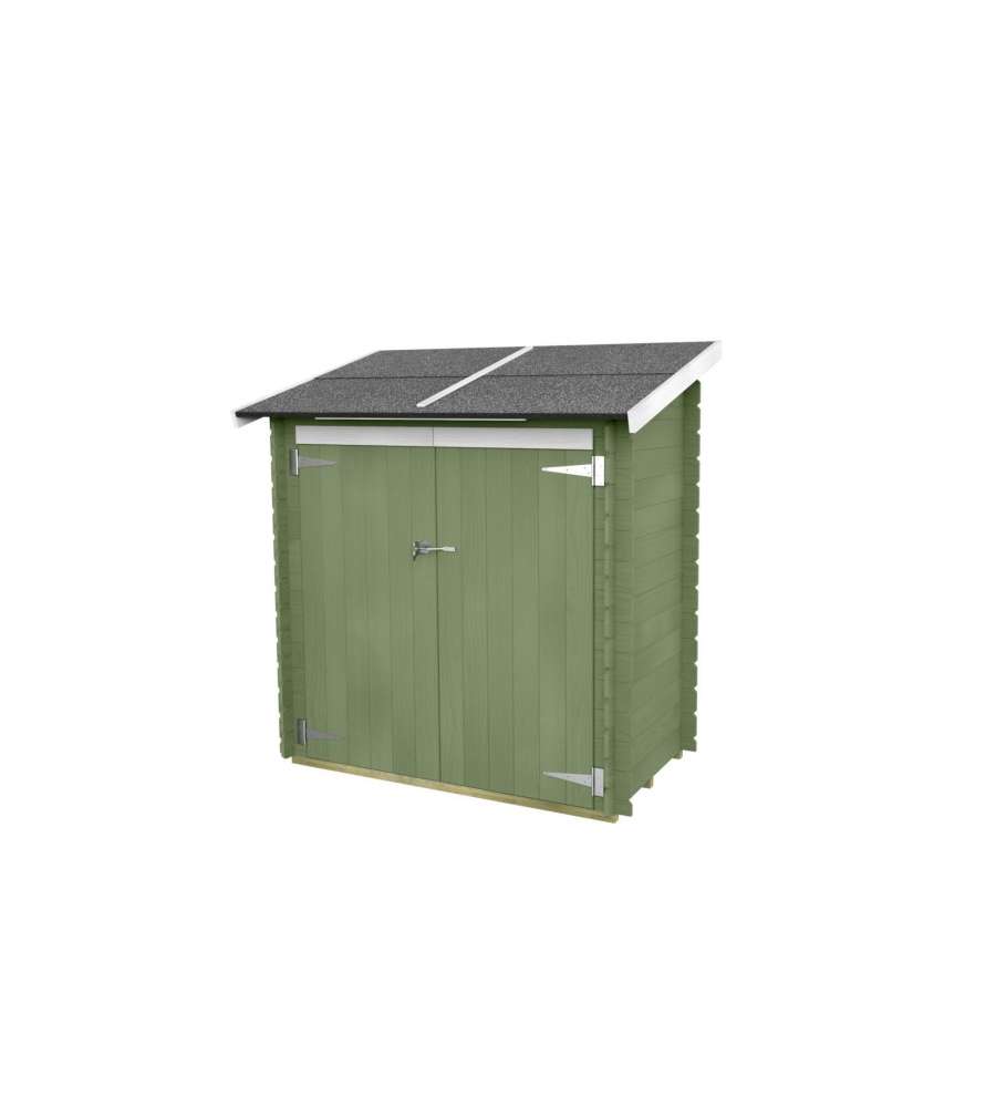 Casetta Bh16 Ambrogio Addossata 155X85 Cm Pdc Pefc Color Verde
