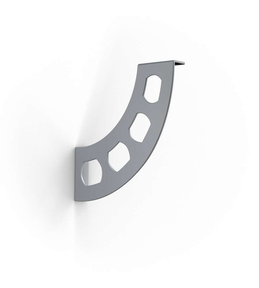 Reggimensola Boomerang argento 18 cm