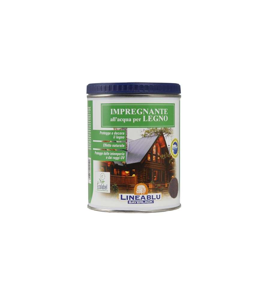 Sayerlack Impregnante Legno Esterni Noce Scuro 750 ml - Protezione UV