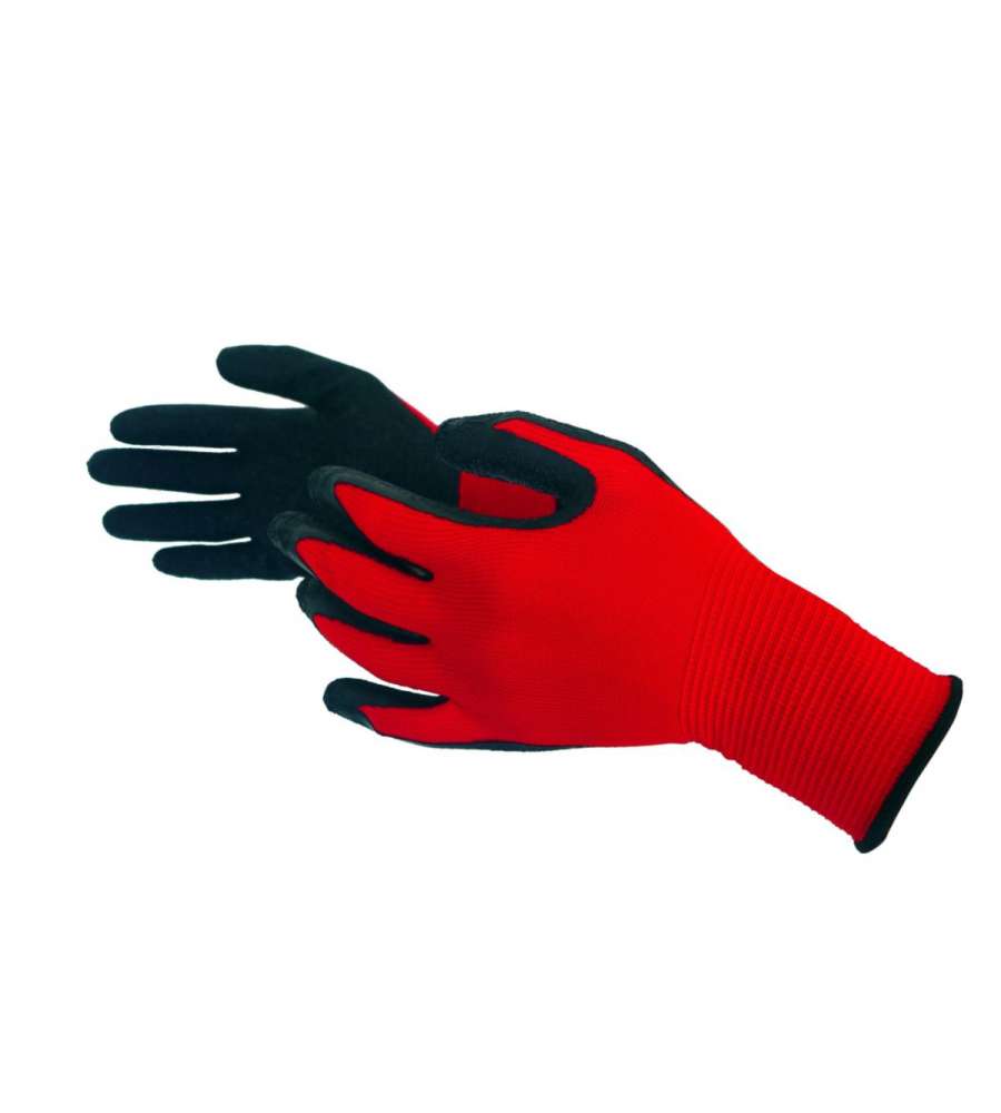 Kapriol Guanti Easy Grip Taglia 9 - Comfort e Precisione - Rosso e Nero