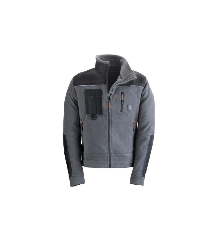 Giubbetto in Pile Smart Grigio L