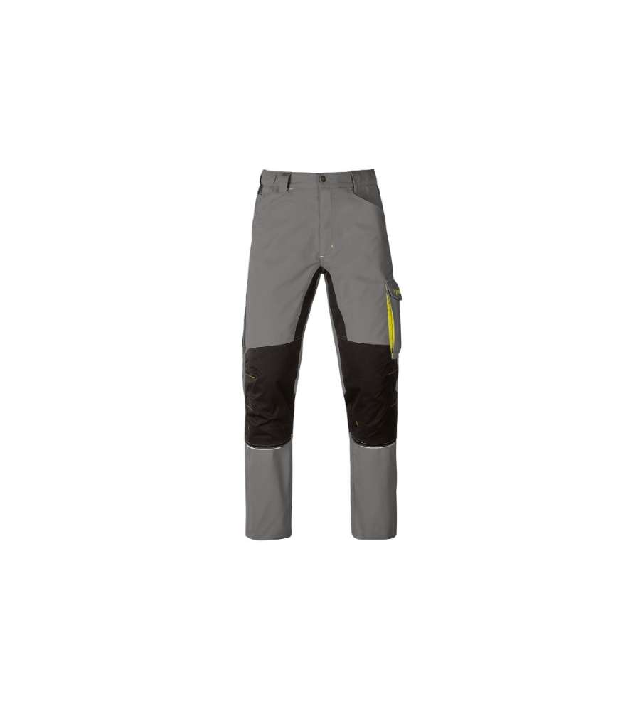 Kapriol Pantaloni da Lavoro Slim Grigio - Tessuto Resistente - Taglia S