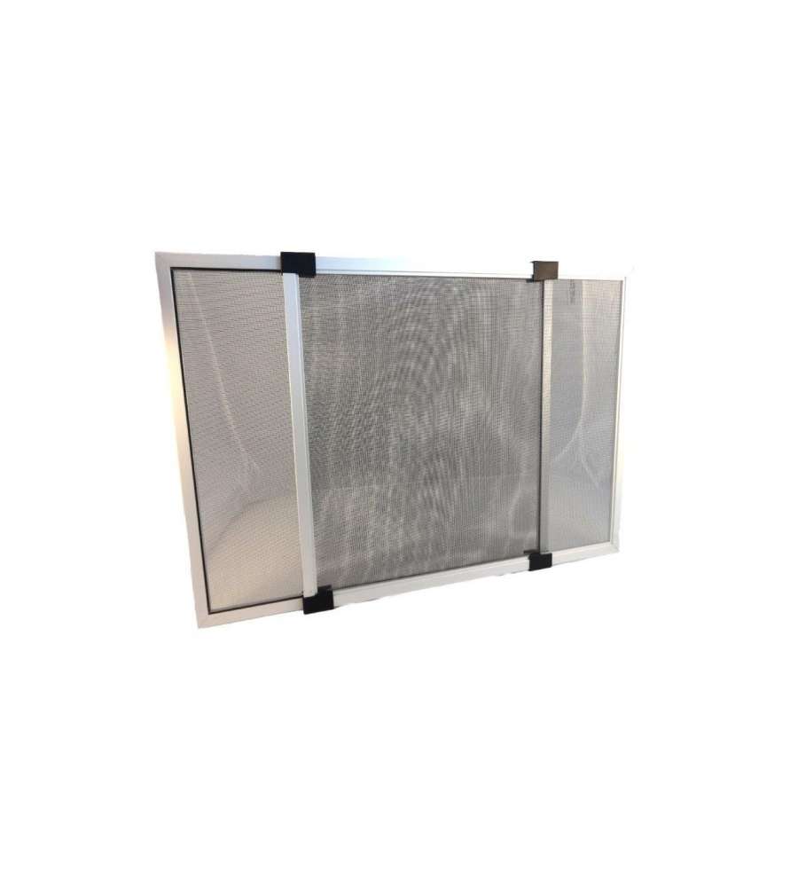 Zanzariera Estensibile - Argento - 70 x 50 cm