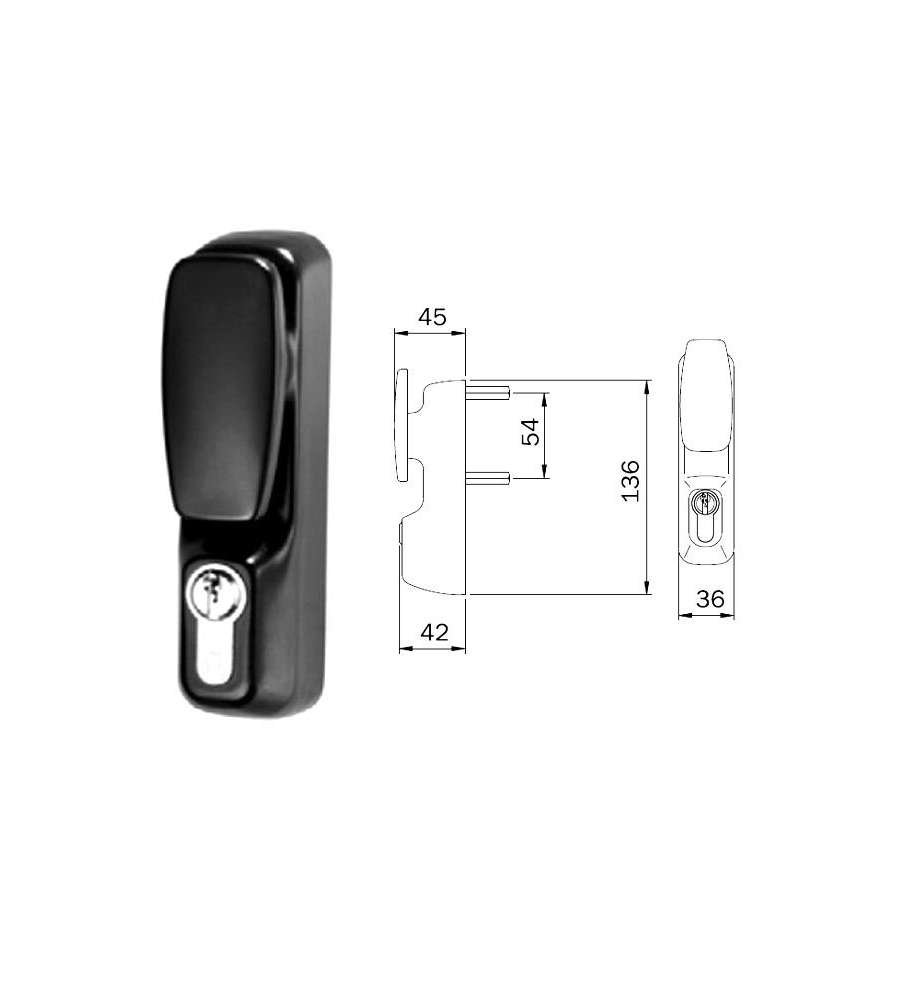 Comando Esterno Maniglioni Idea 94013005T Iseo