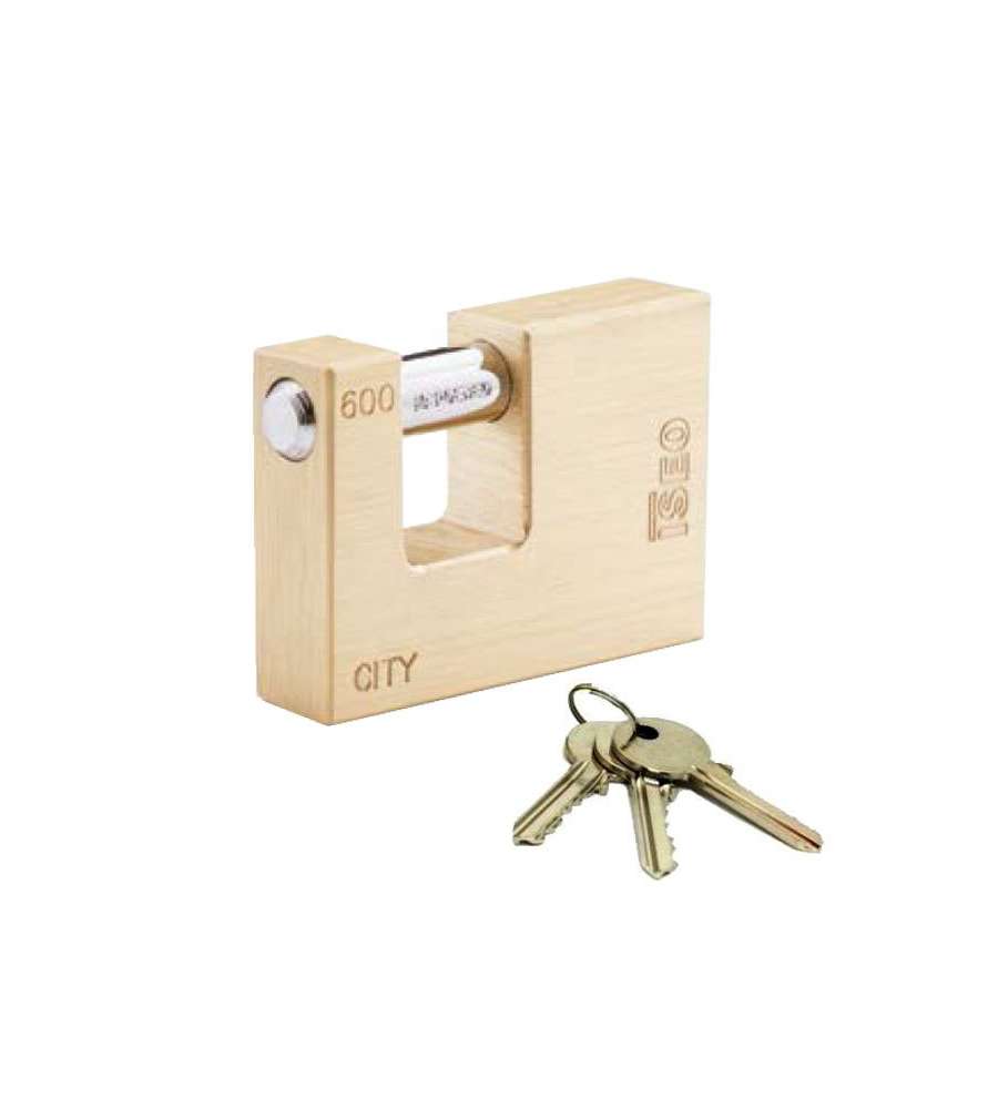 Lucchetto Ottone Mm 55 Serrande City Iseo