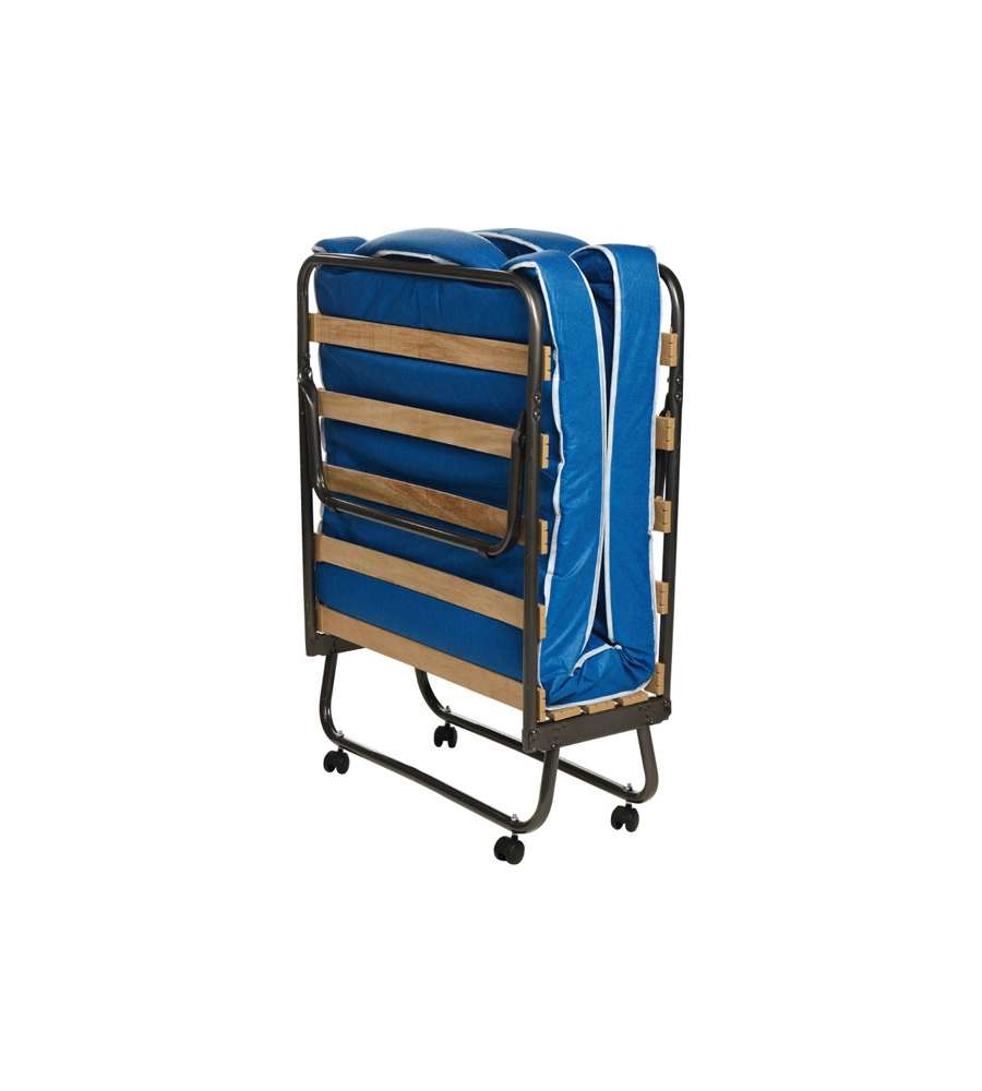Letto Pieghevole con Materasso - Comodo e Salvaspazio 80x190 cm