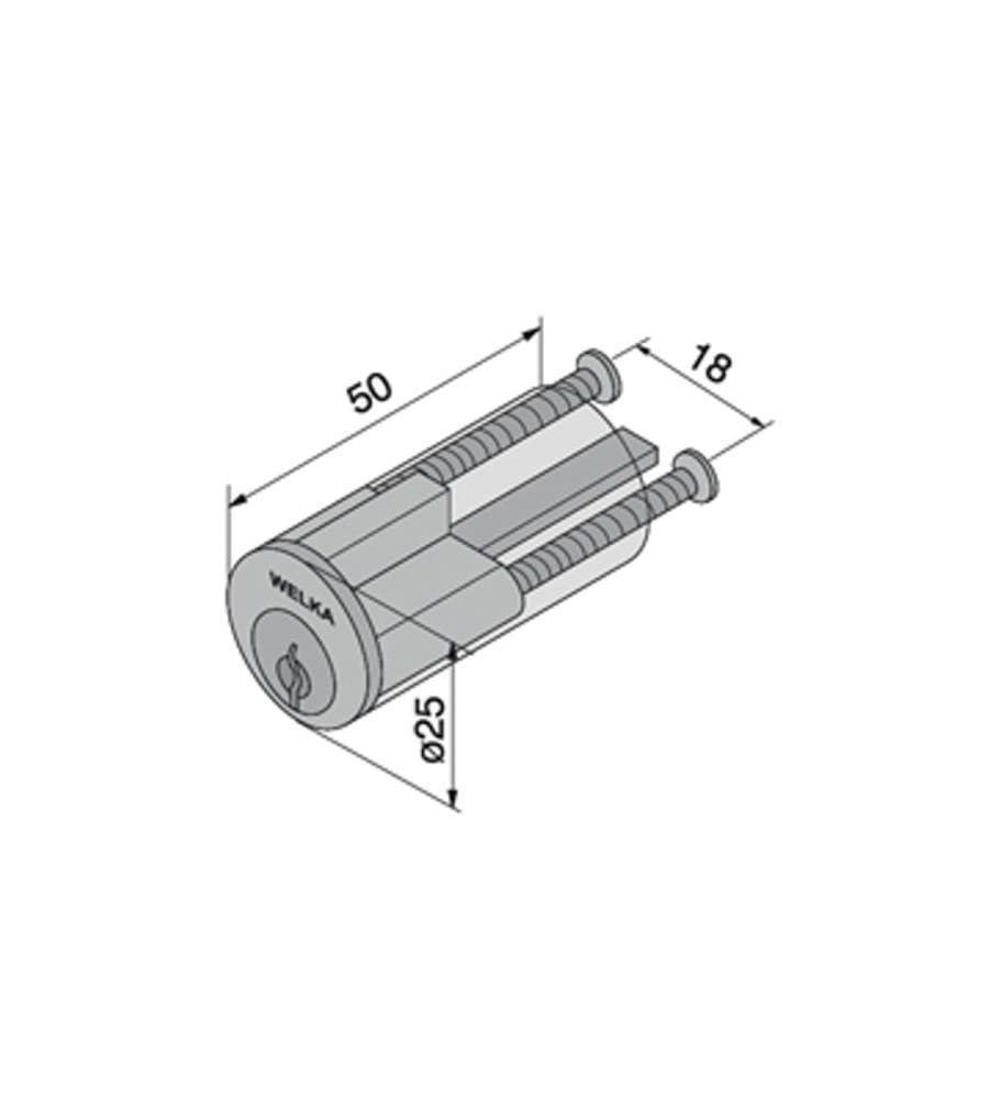 Cilindro App.Tondo 50            603.00.00   Welka