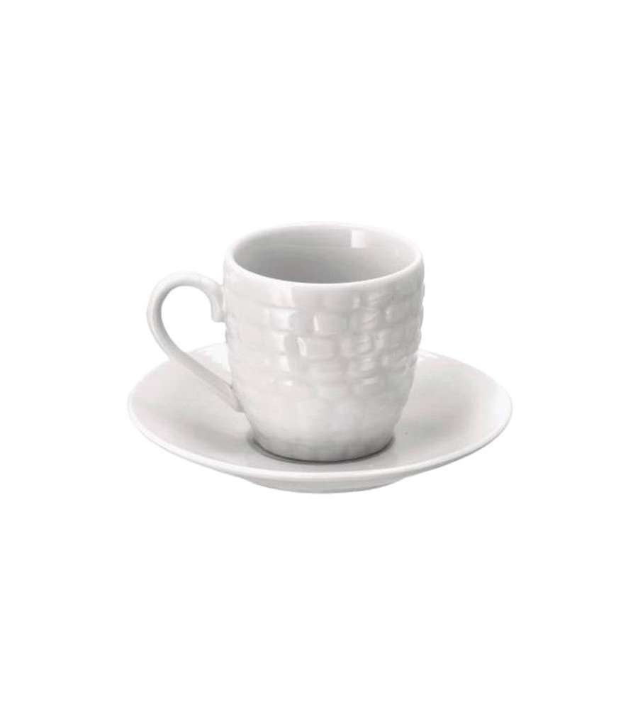 Tazza Caff Porcellana Quadri Pz 6 Ad